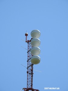 WBMW's antenna and tower in Ledyard